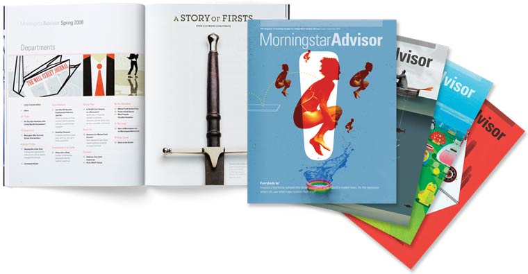 Morningstar Advisor Magazine Print Ad Unit
